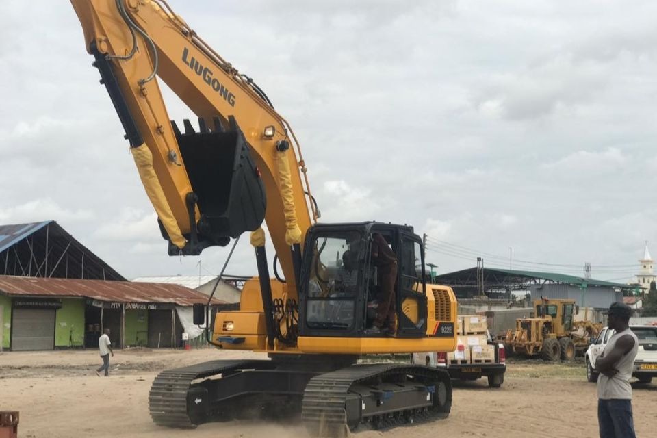 New purchased Liugong excavator